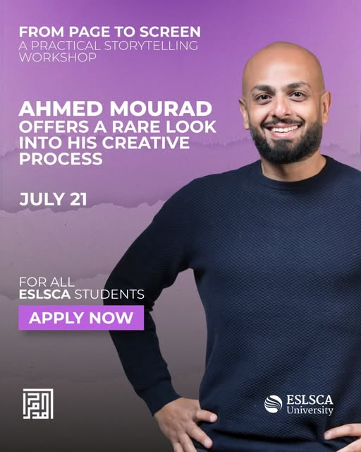 Ahmed Mourad Facebook news post